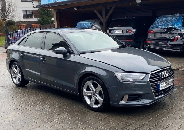 Audi A3 cena 46500 przebieg: 110000, rok produkcji 2018 z Krajenka małe 301